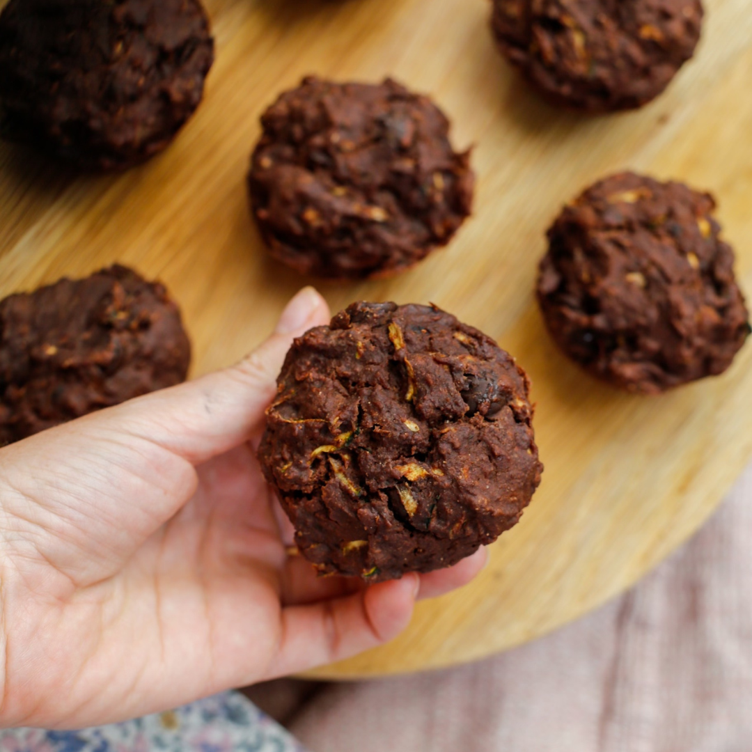 Chocolate Zucchini Muffins