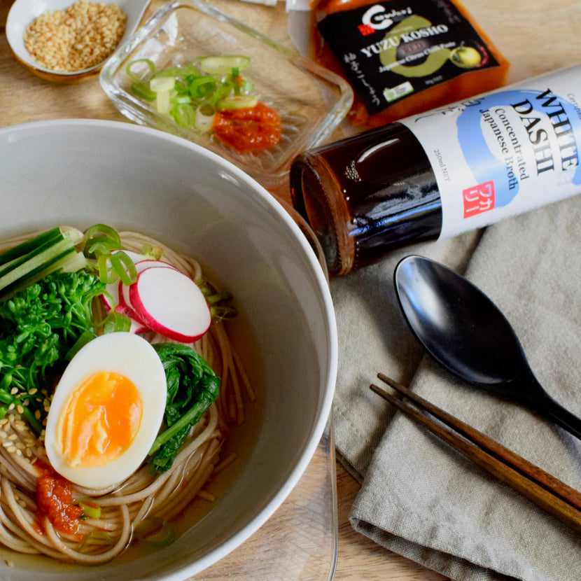 Simple Soba Noodle Soup
