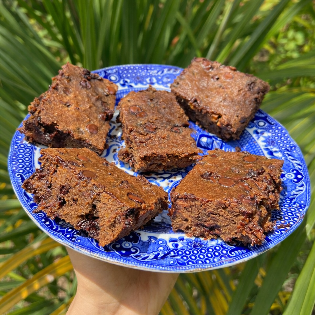 Fudgy Sweet Potato Brownies