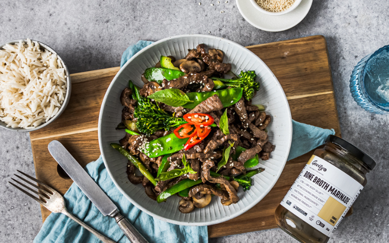 TERRIFIC TERIYAKI BEEF STIR-FRY