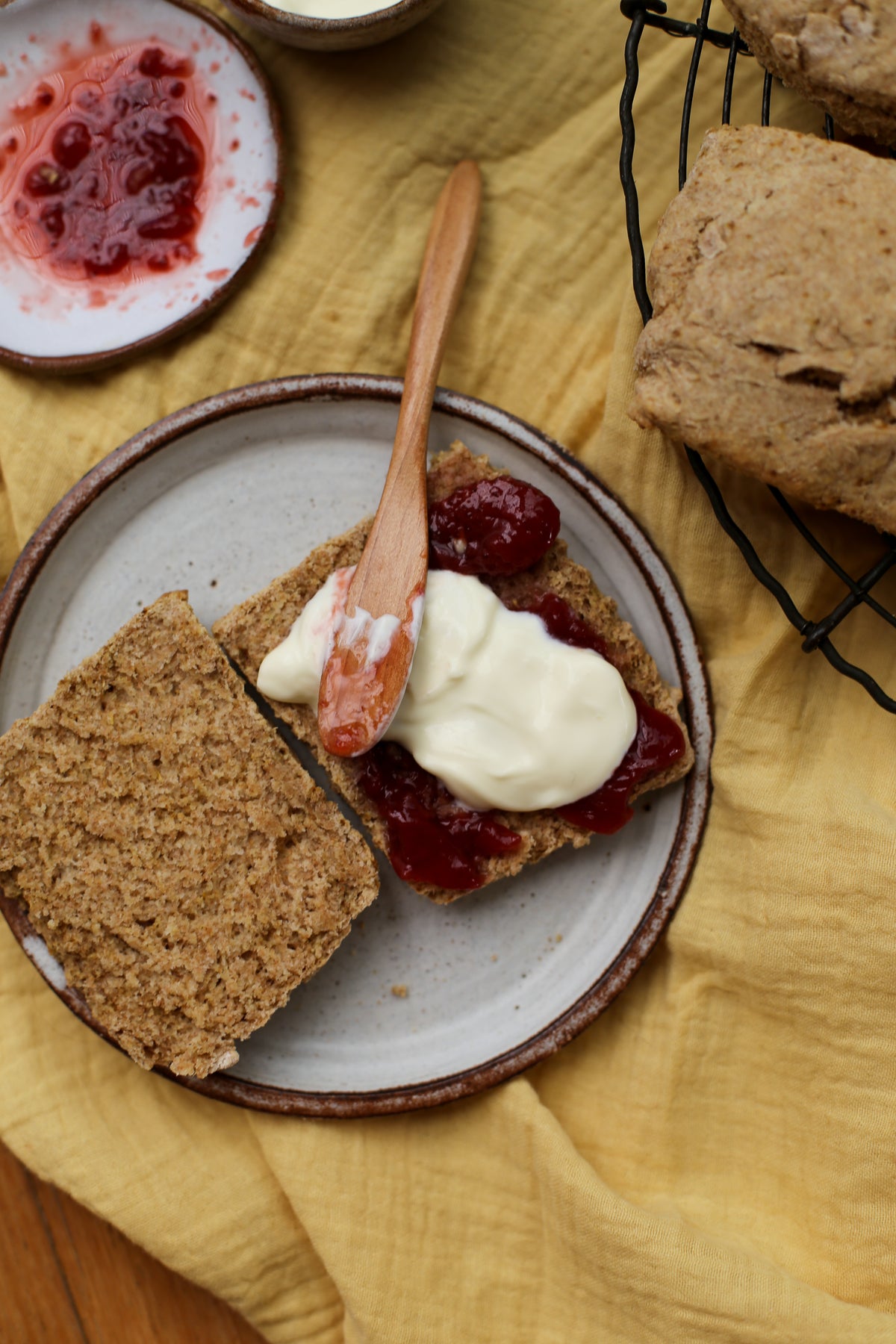 Spelt-Buttermilk-Scones-Ingredients