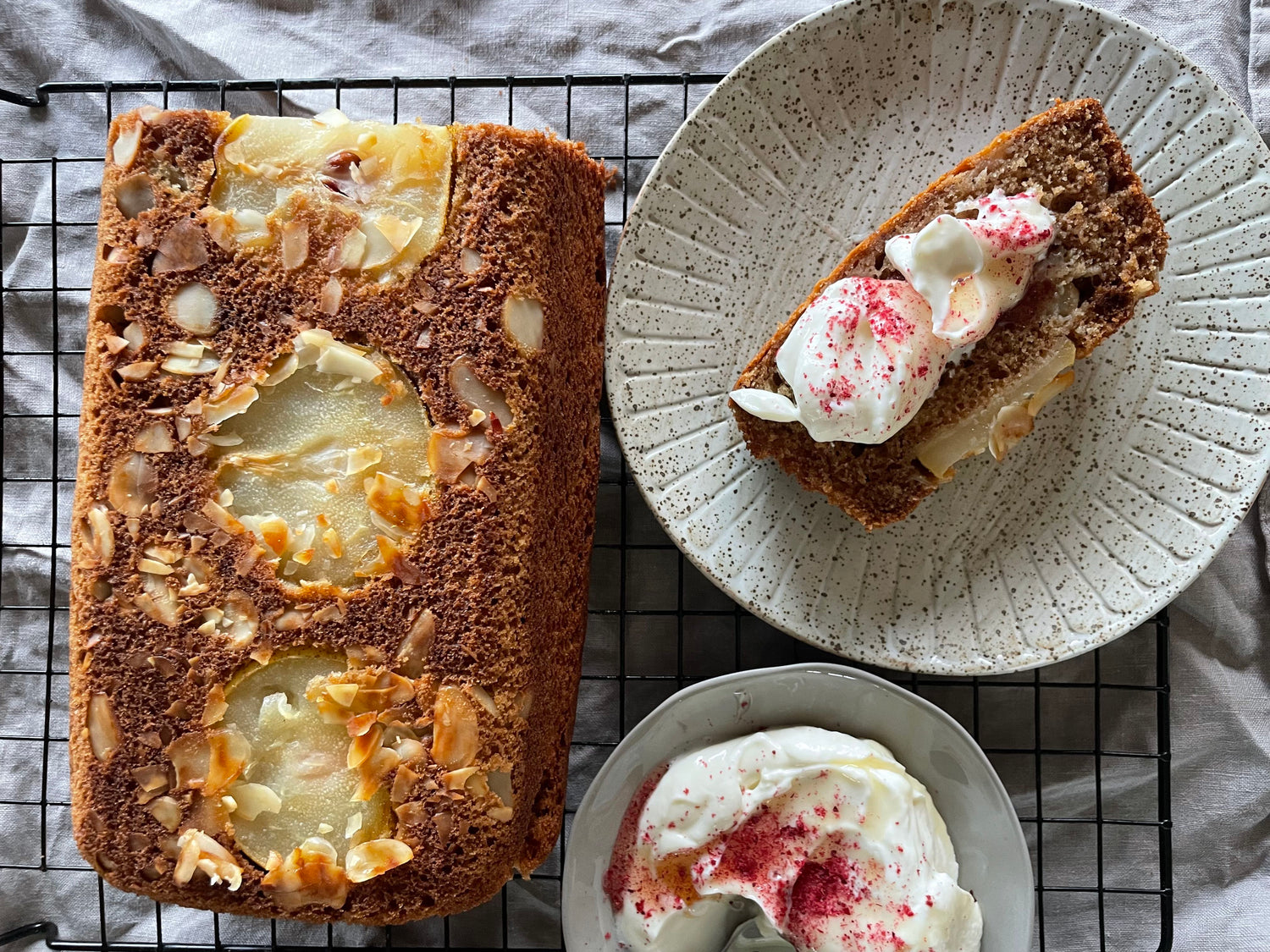 Spiced Pear Loaf