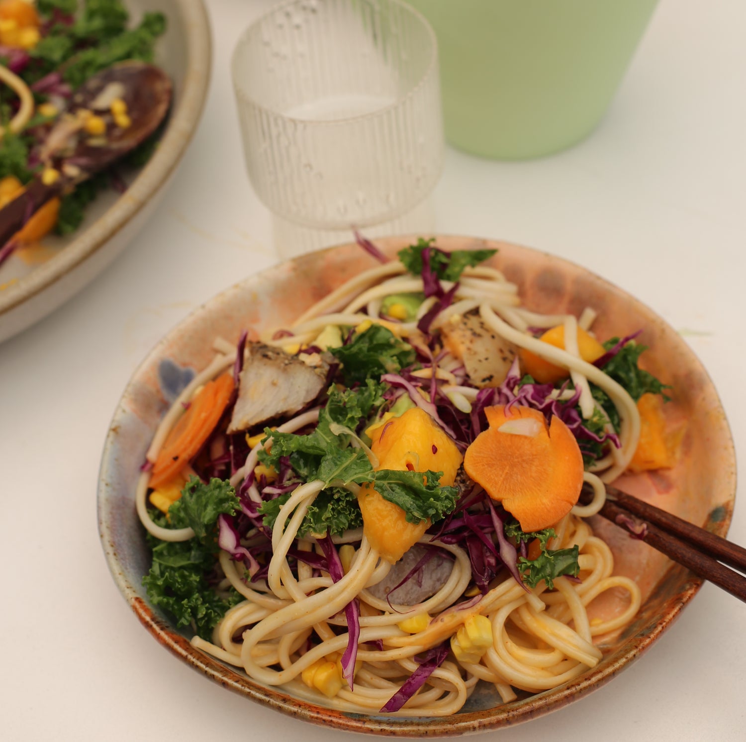 Mango Avo Noodle Salad