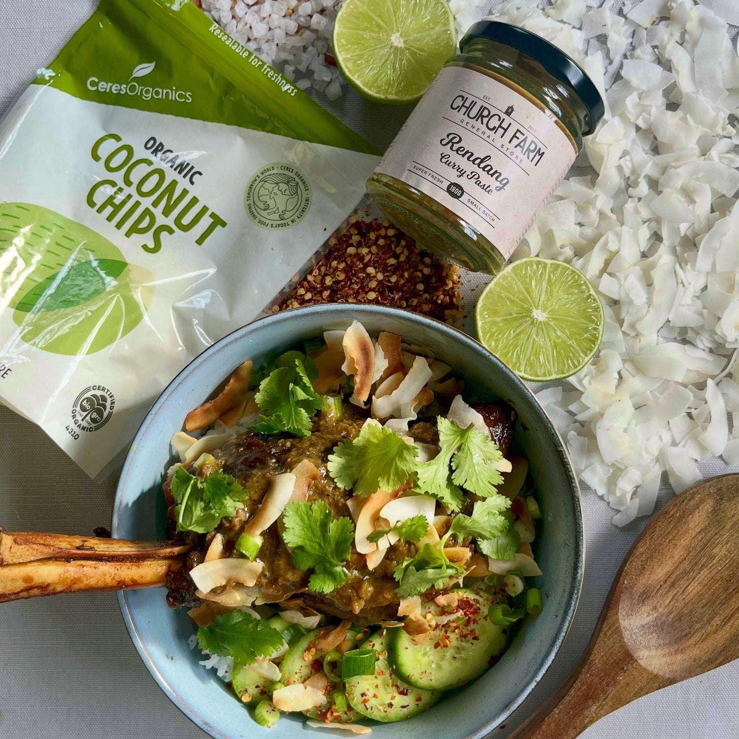 Lamb Shank Rendang Curry