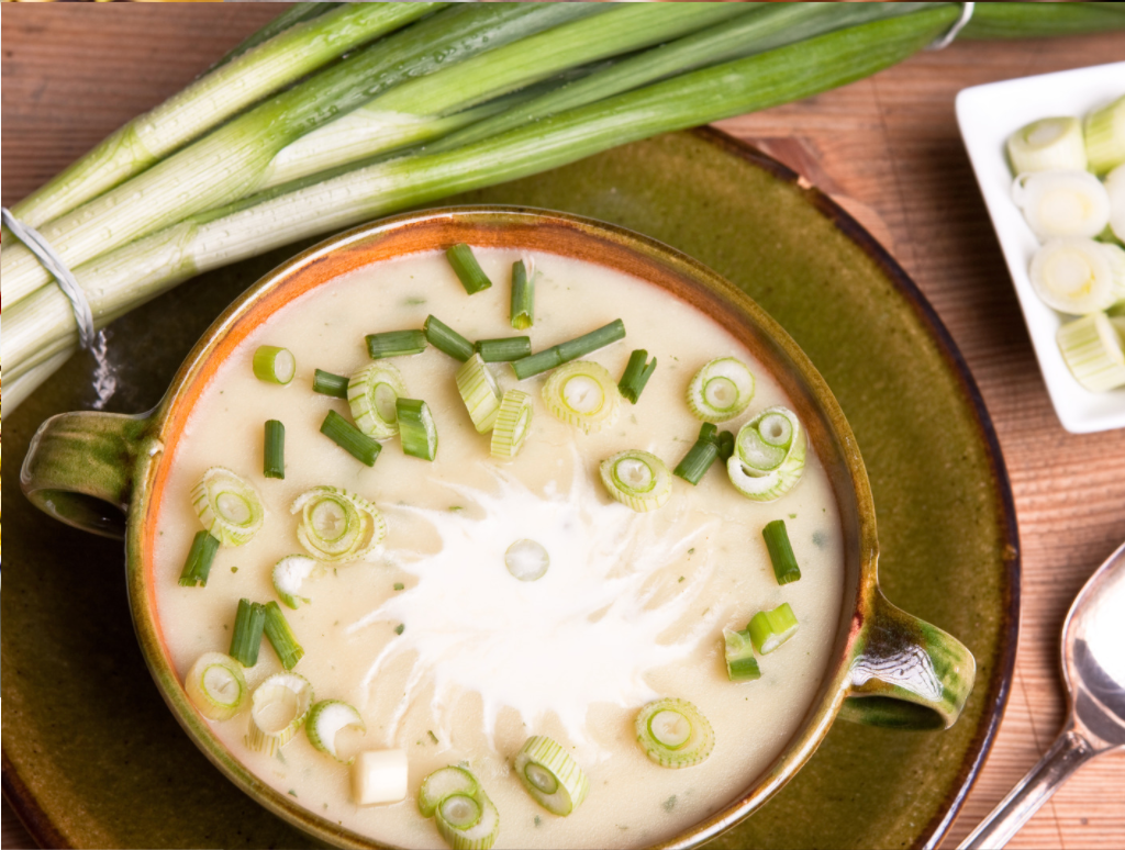 Brocoli and Leek Soup (KETO)