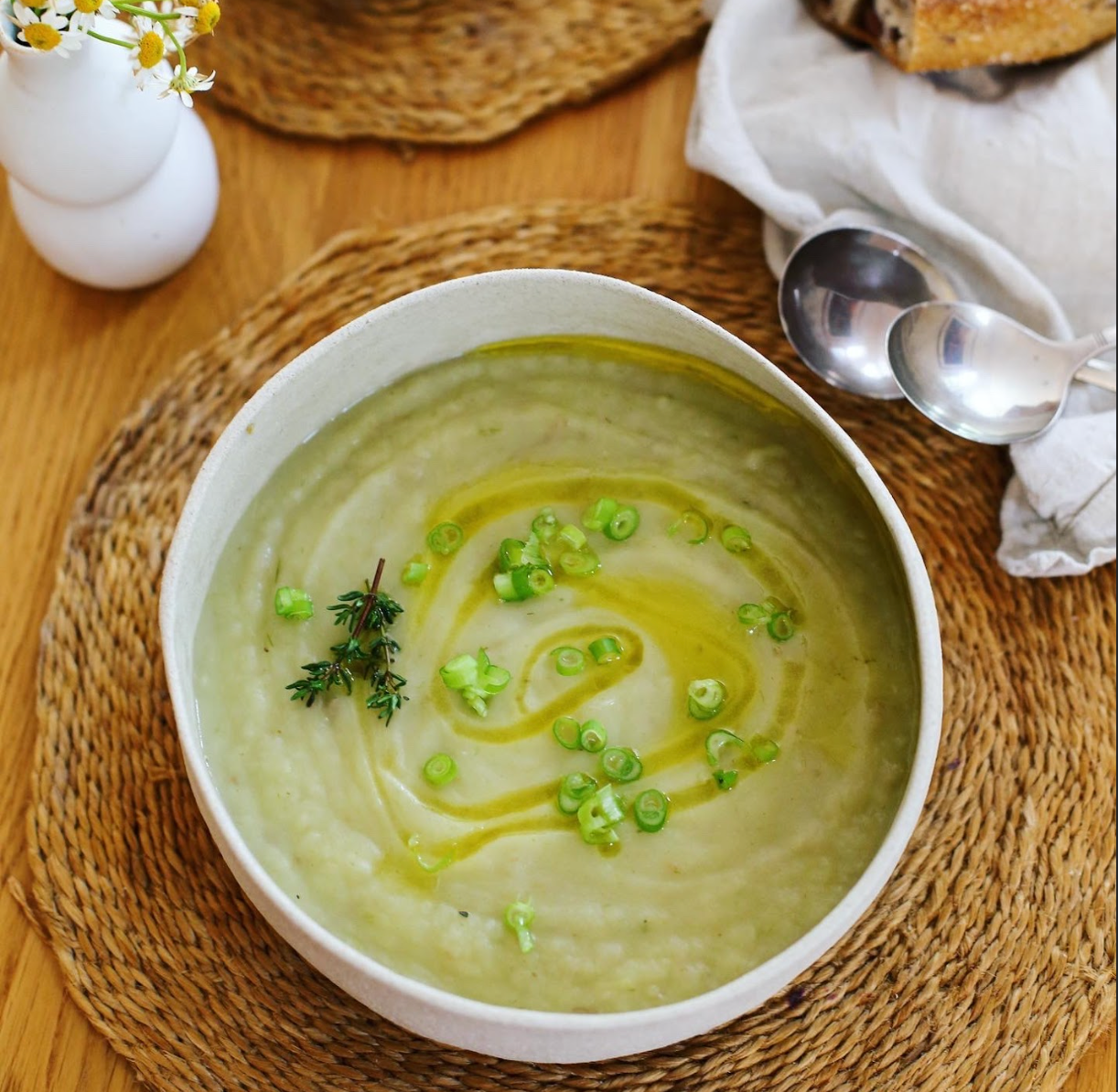 Creamy Potato and Leek Soup