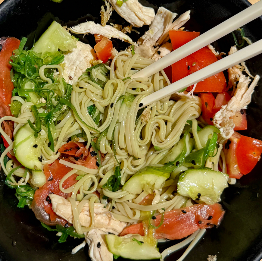 Wakame Noodle Salad