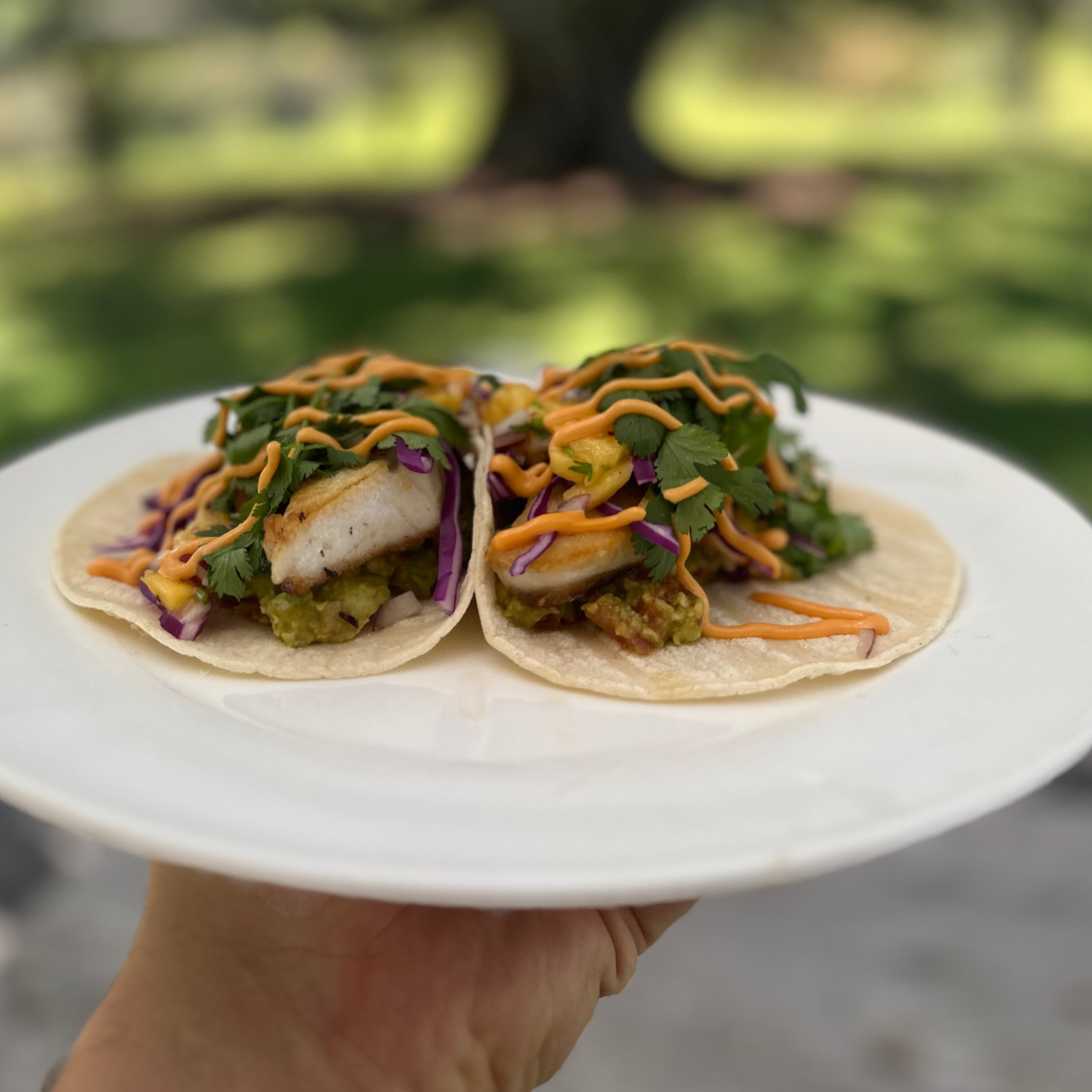 Fish Taco's with Mango Salsa