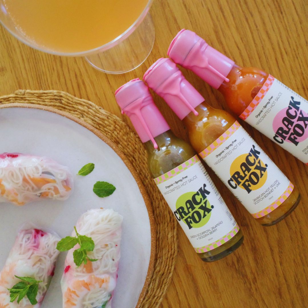 Prawn Rice Paper Rolls