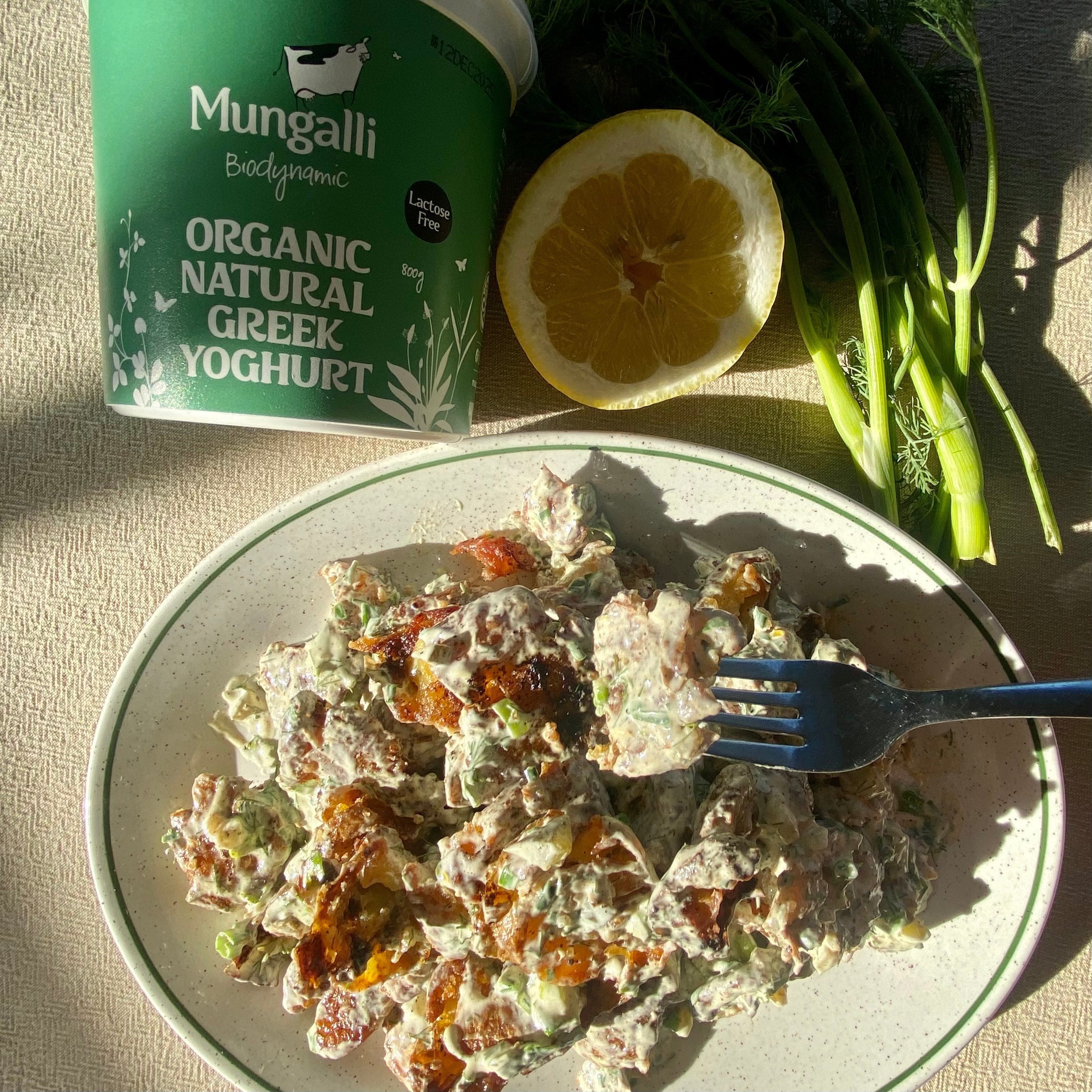 Crispy Smashed Potato Salad