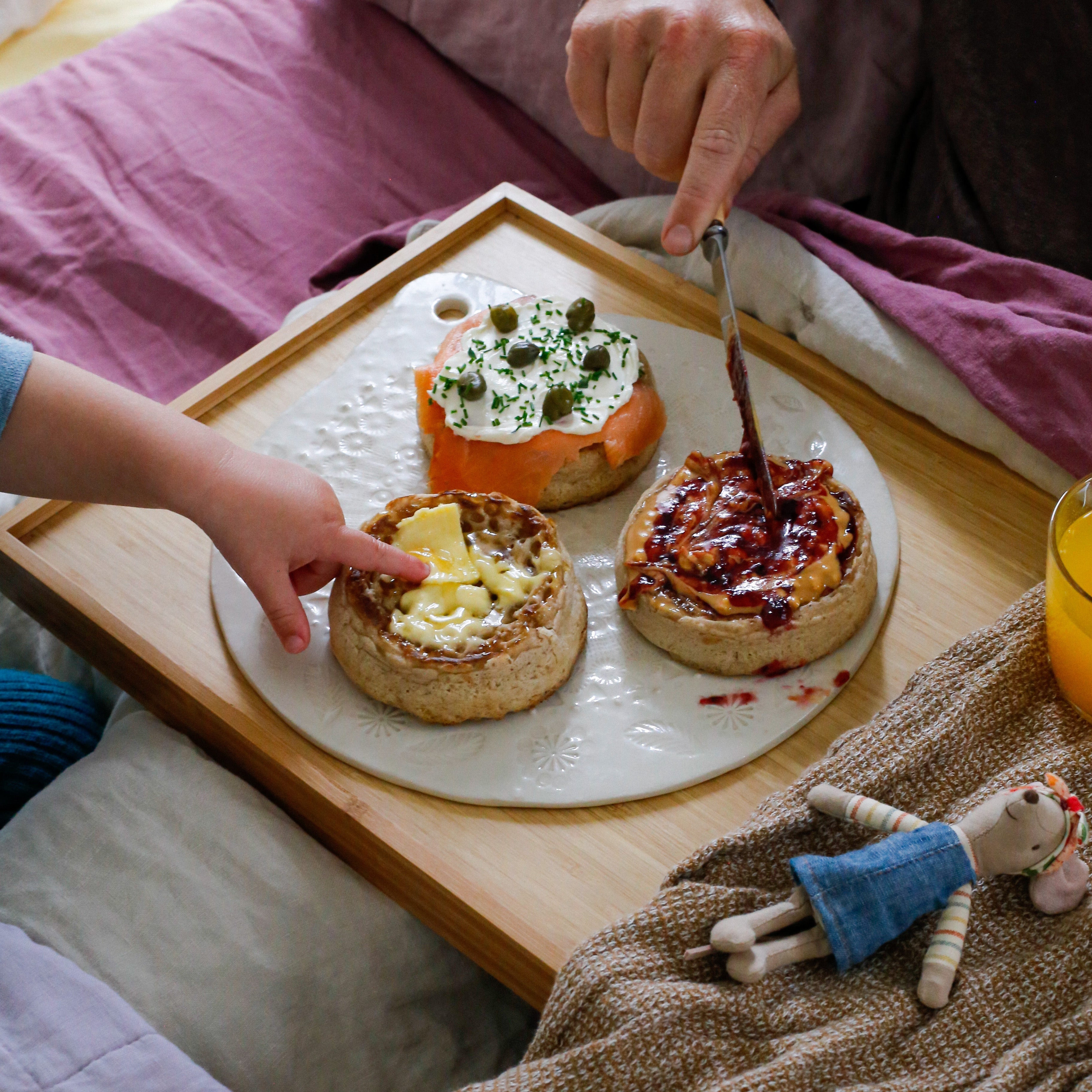 Father's Day Crumpets