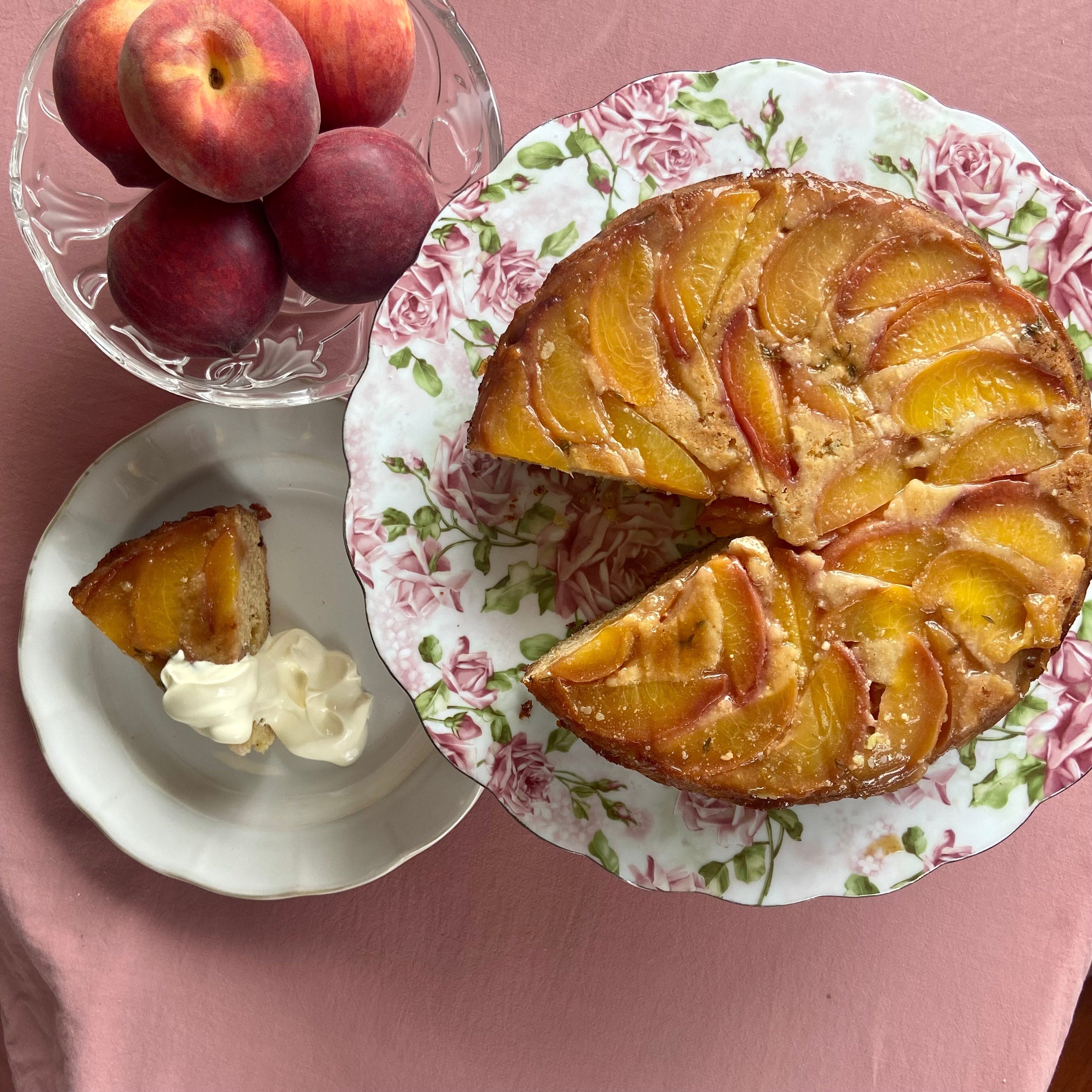 Peach Upside Down Cake