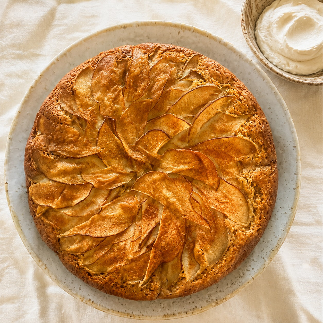 Pear, Yoghurt and Maple Cake