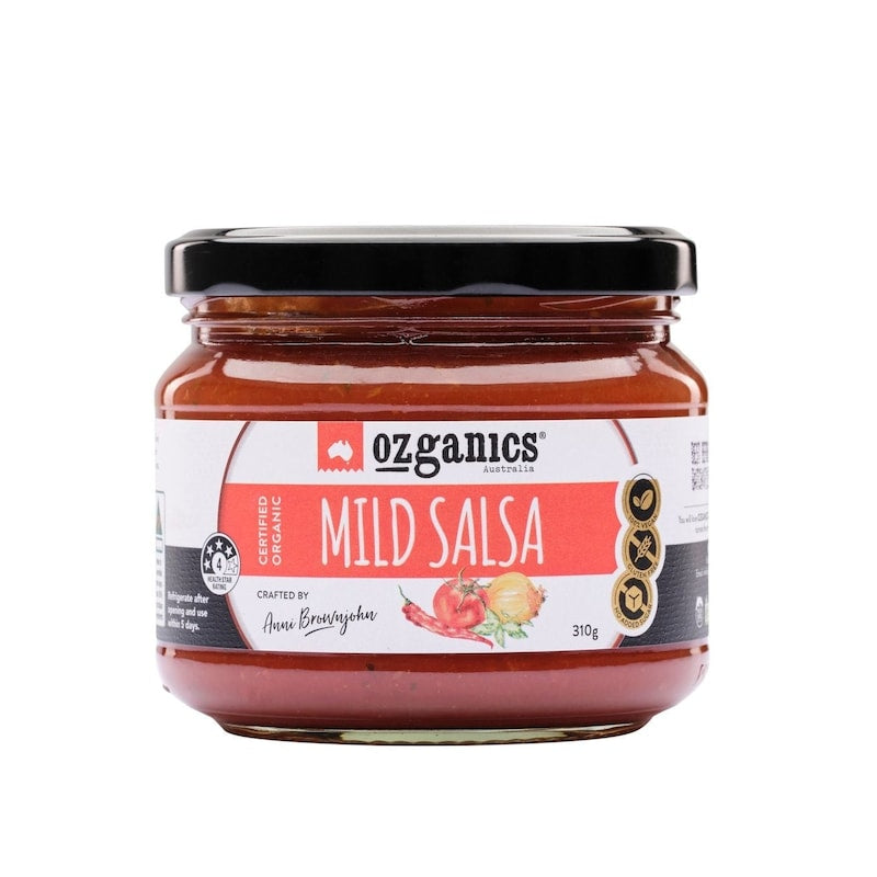 Salsa Mild Organic 310g - Ozganics