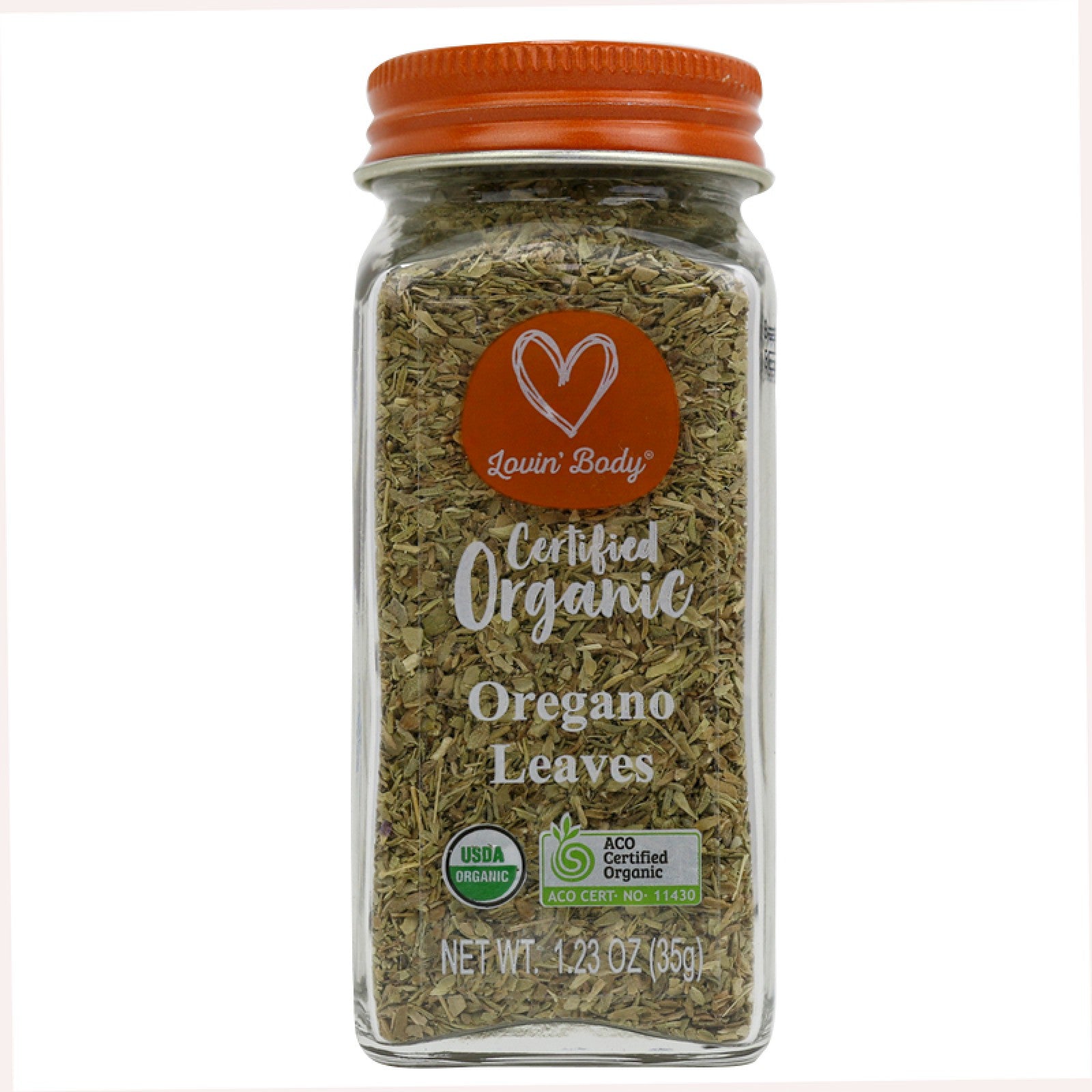 Organic Oregano Leaves 35g