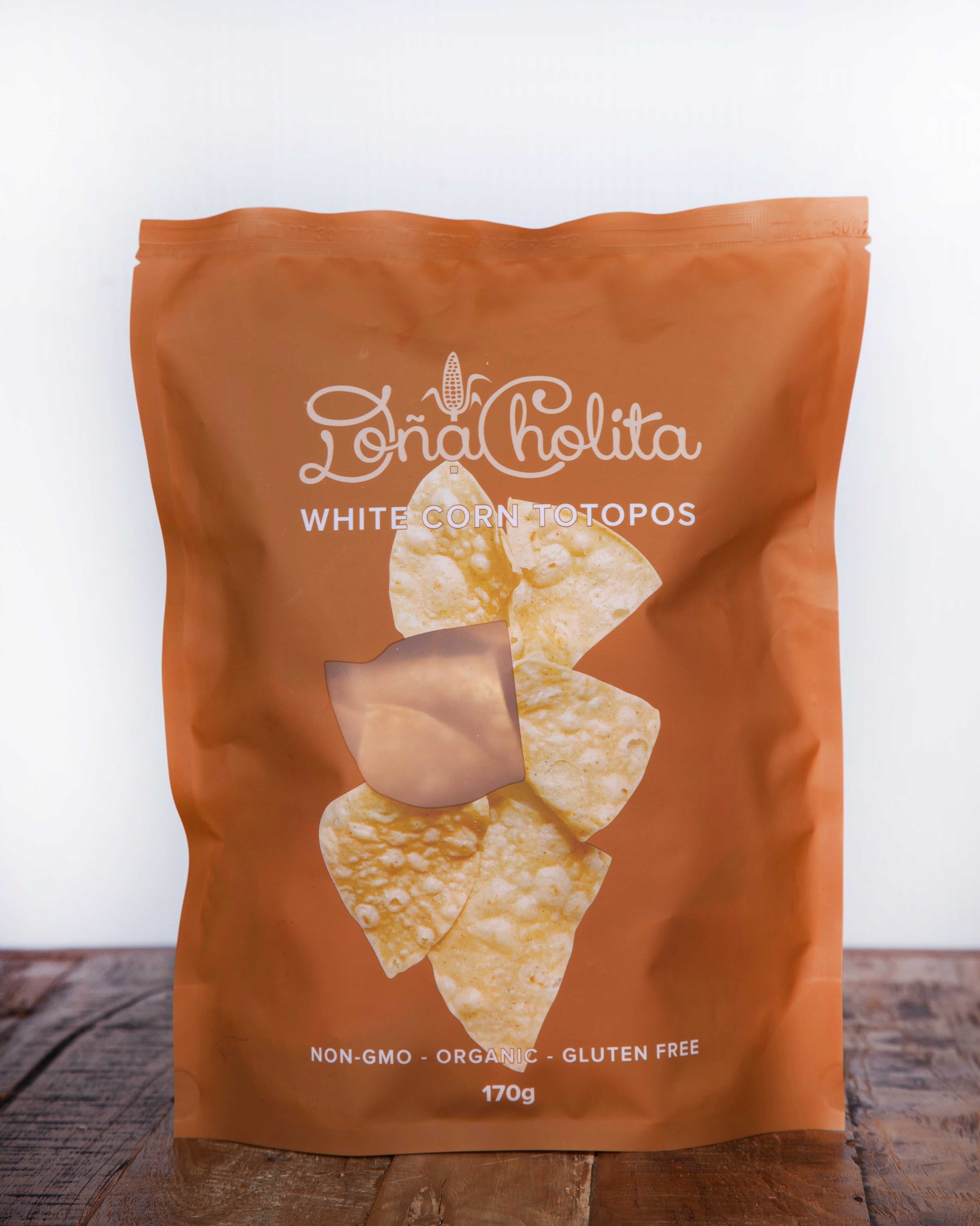 Organic Corn Chips - Dona Cholita Fresh Organic Totopos
