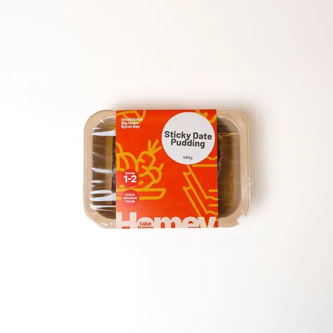 Sticky Date Pudding - HOMEY - Ready To Enjoy Meals (Serves Two)