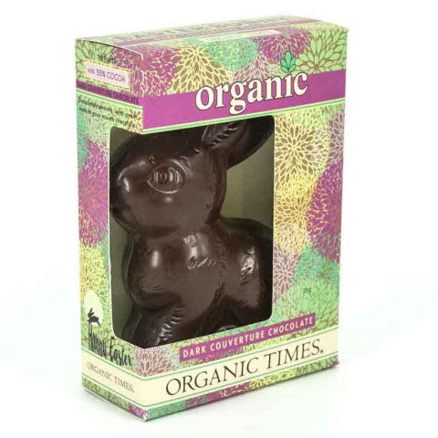 Organic EASTER Bunny - Organic Dark Chocolate