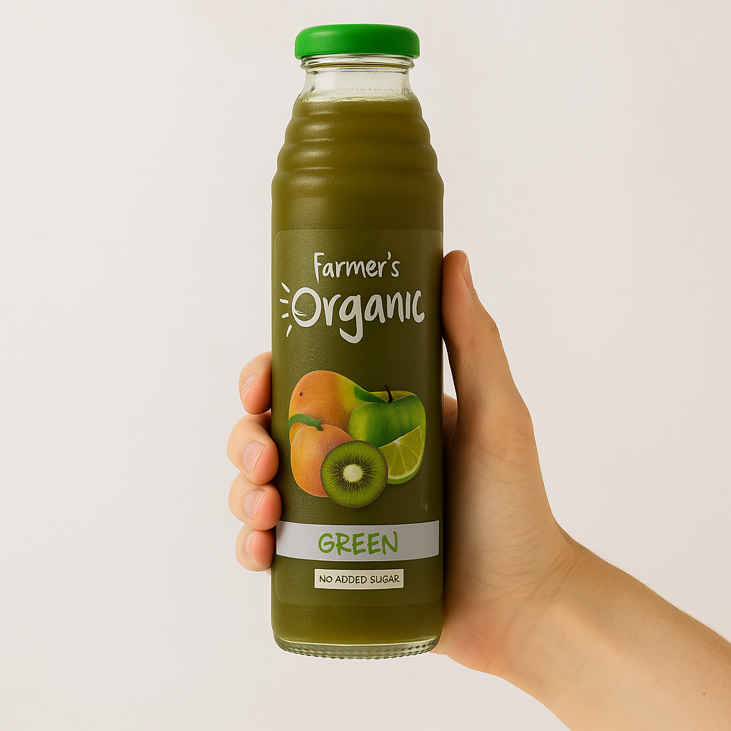 Green Juice- Farmer's Organic Juice 375ml
