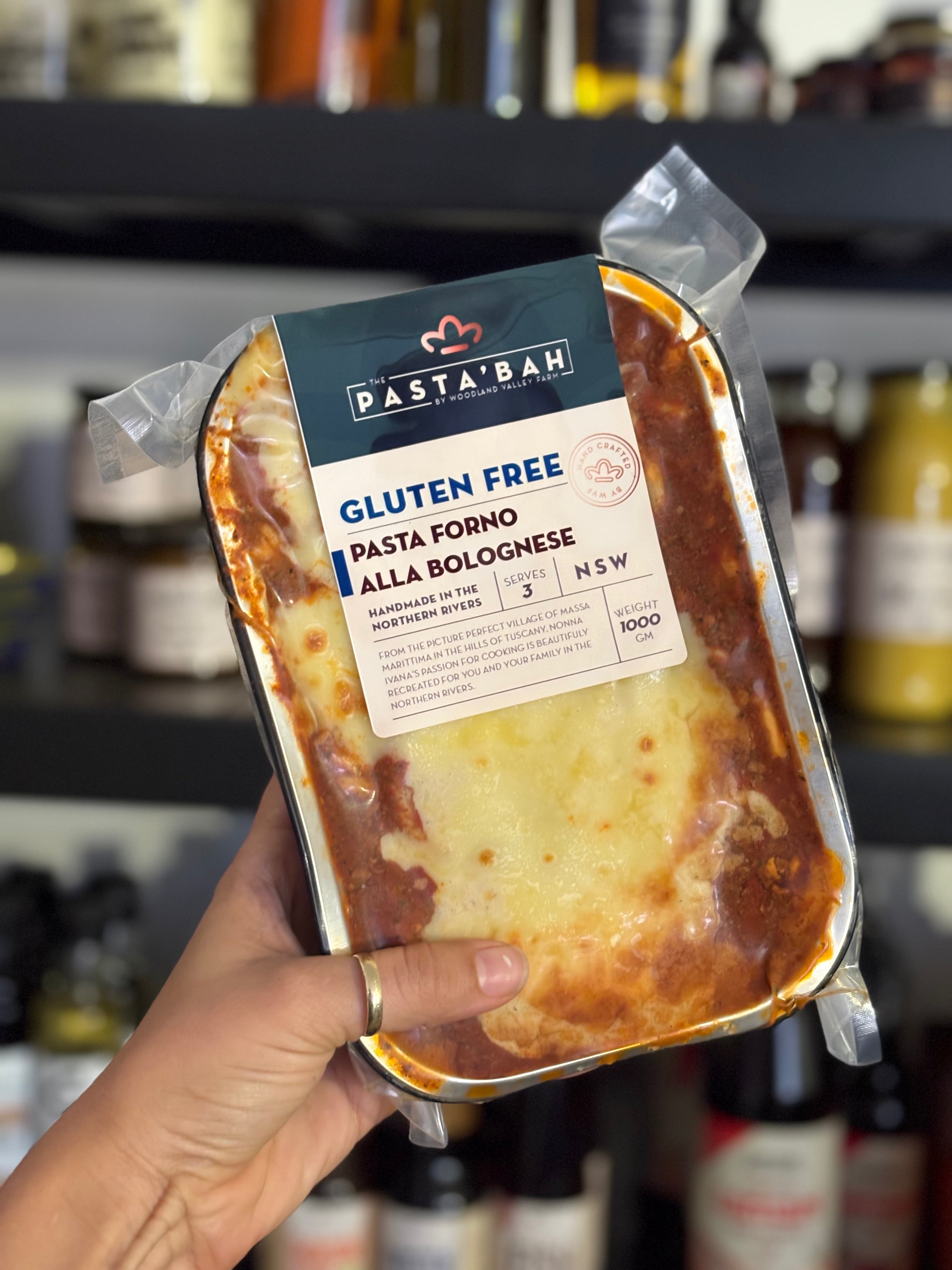 GLUTEN FREE Lasagna Alla Bolognese 1kg - Local Handmade Pasta by The Pasta'bah
