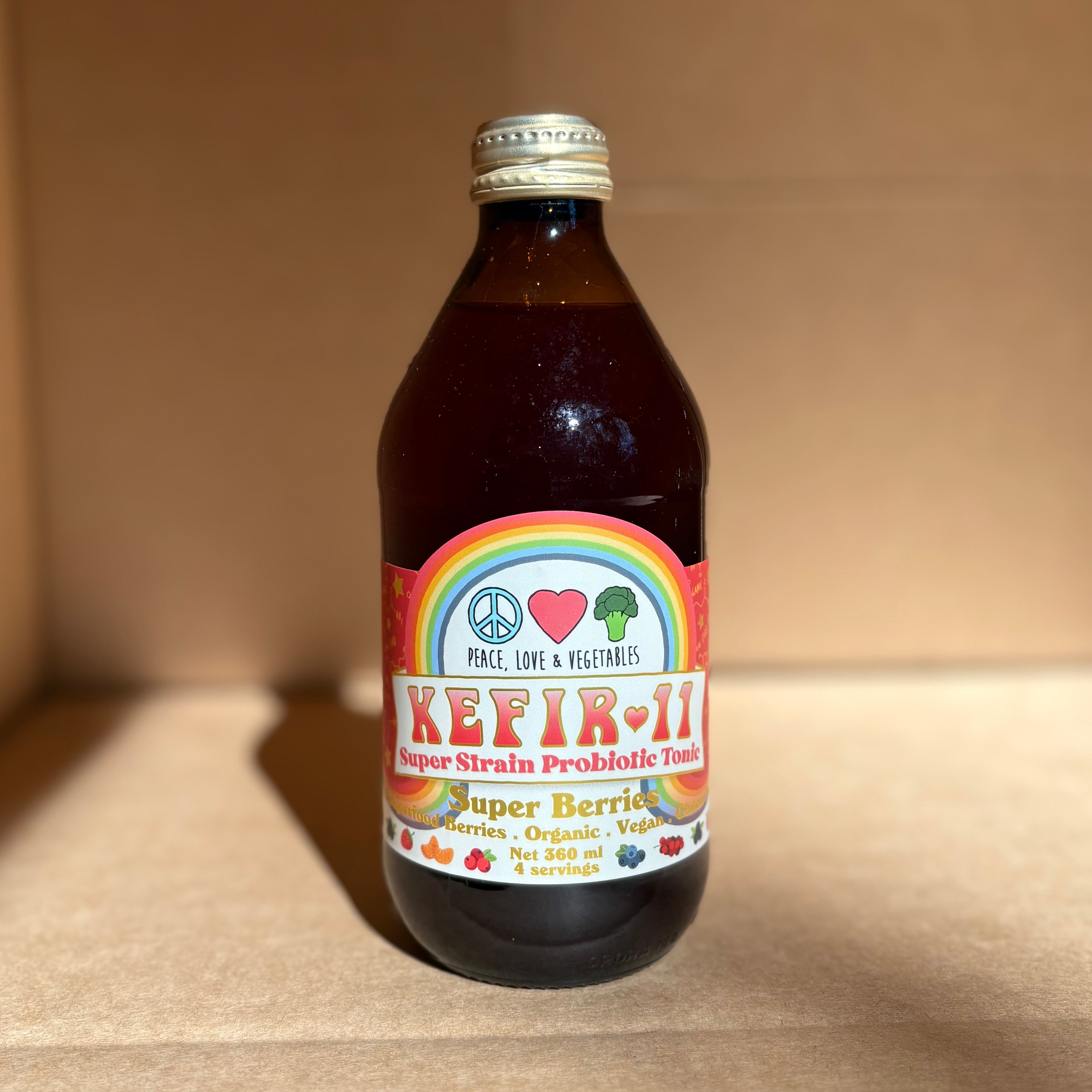 Super Berries Kefir 11 360ml - Peace, Love & Vegetables