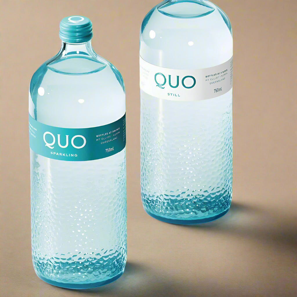 12 x 700ml of Natural Sparkling Mineral Water - Quo QLD