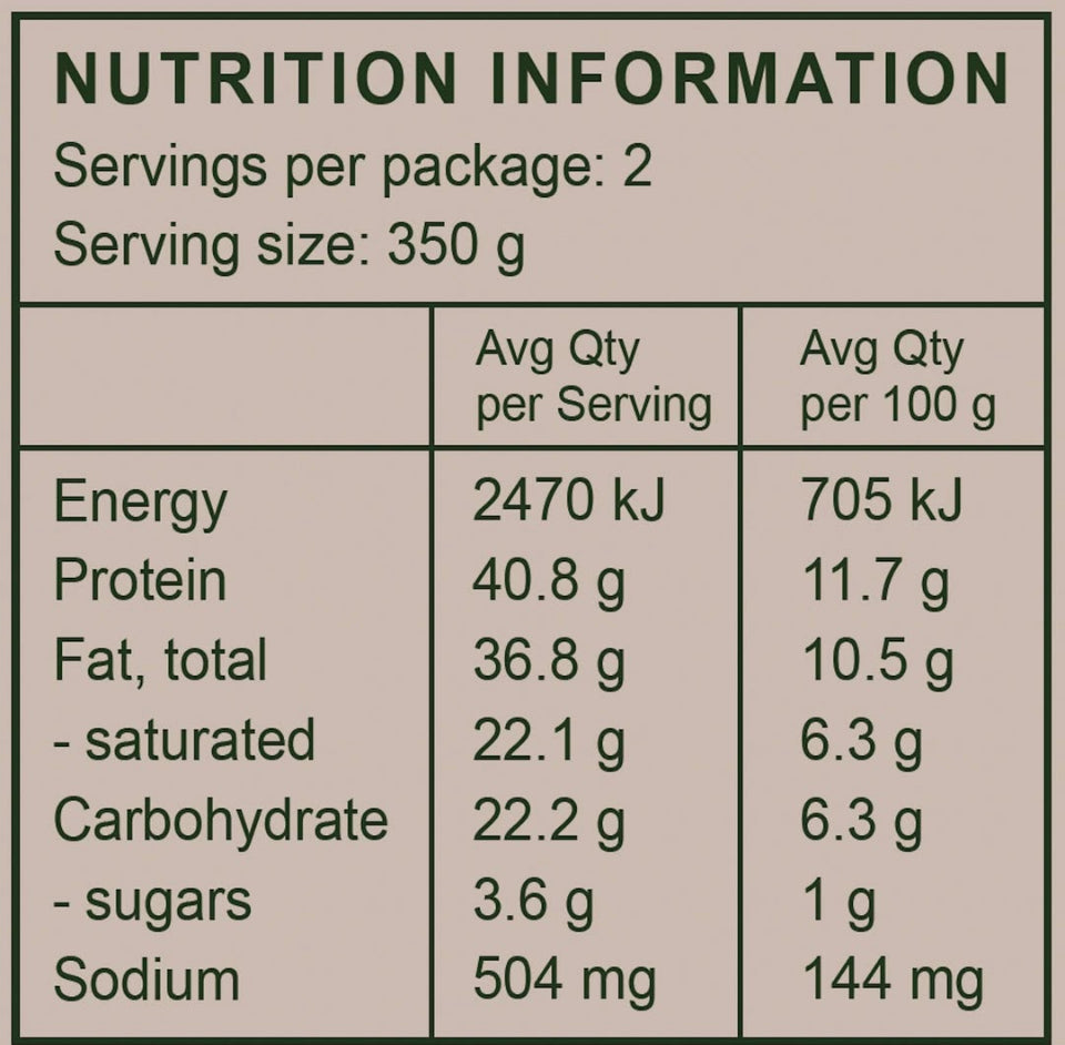 Chicken & Mushroom Pie *NEW* - Organic, Pasture-Raised & GF - The Good Farm Shop (Serves 2)