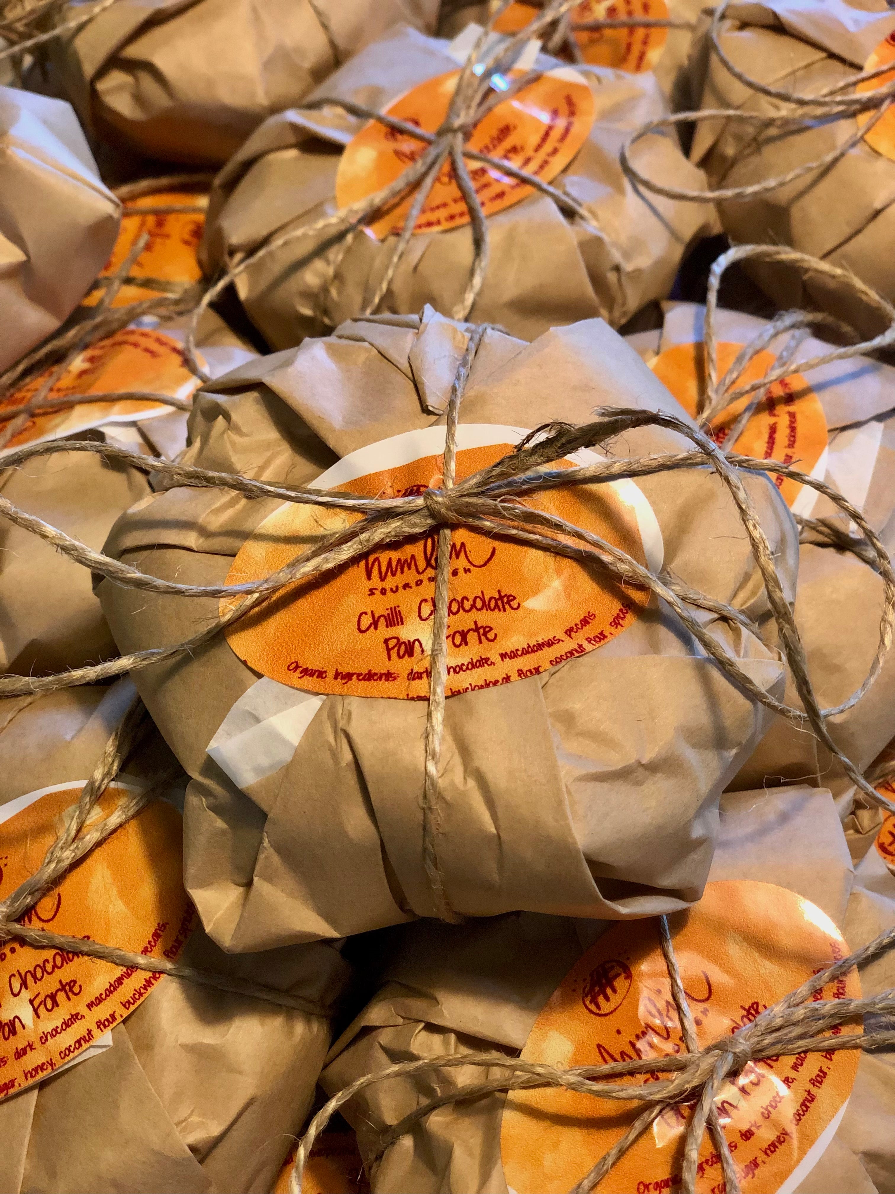 Chillie Chocolate Pan Forte - Nimbin Sourdough Bakery *Top Seller Last Year*