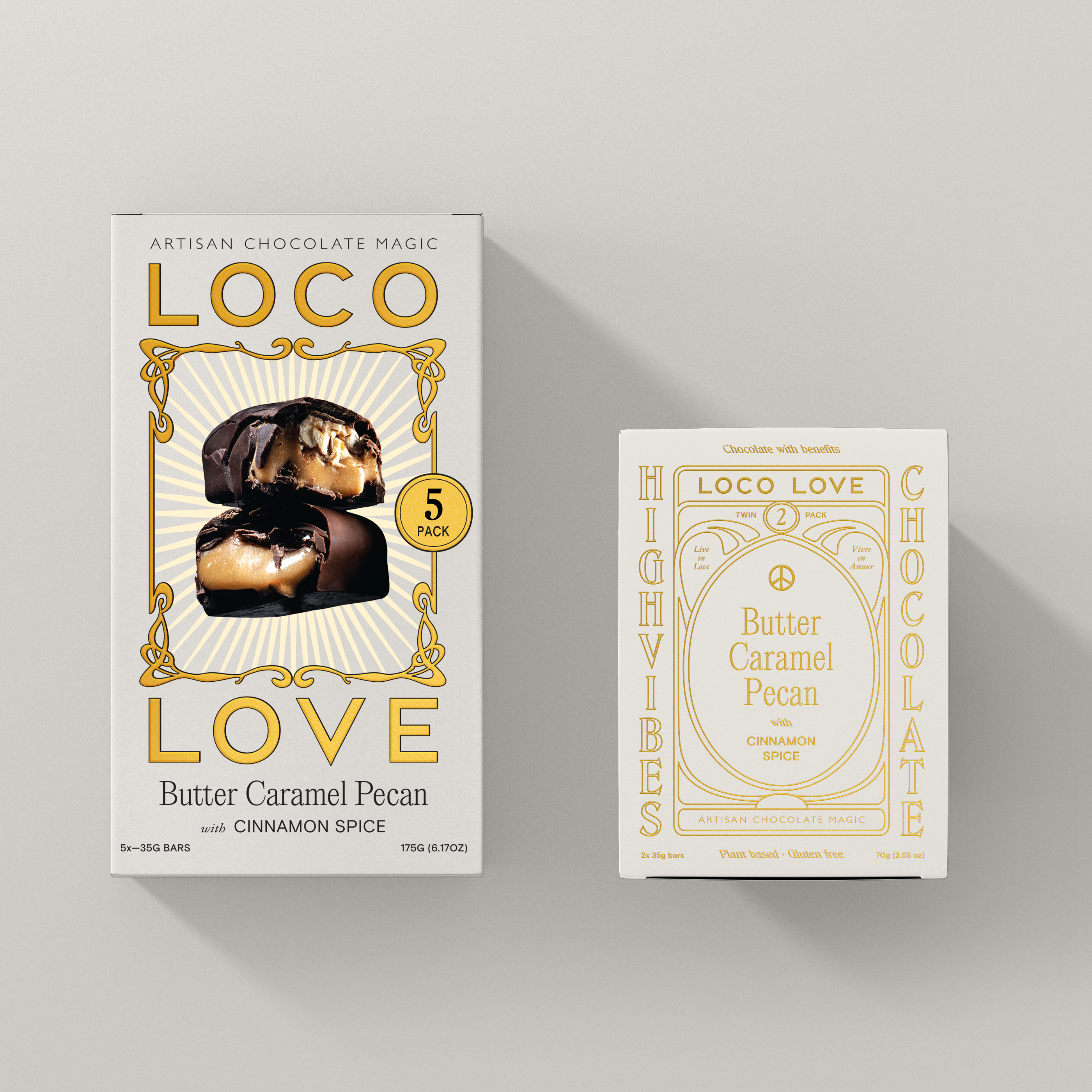 Butter Caramel Pecan w/ Cinnamon 5 Pack - Loco Love