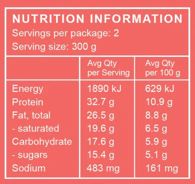 Chicken Mango Curry *NEW* - Organic & GF - The Good Farm Shop (Serves 2)