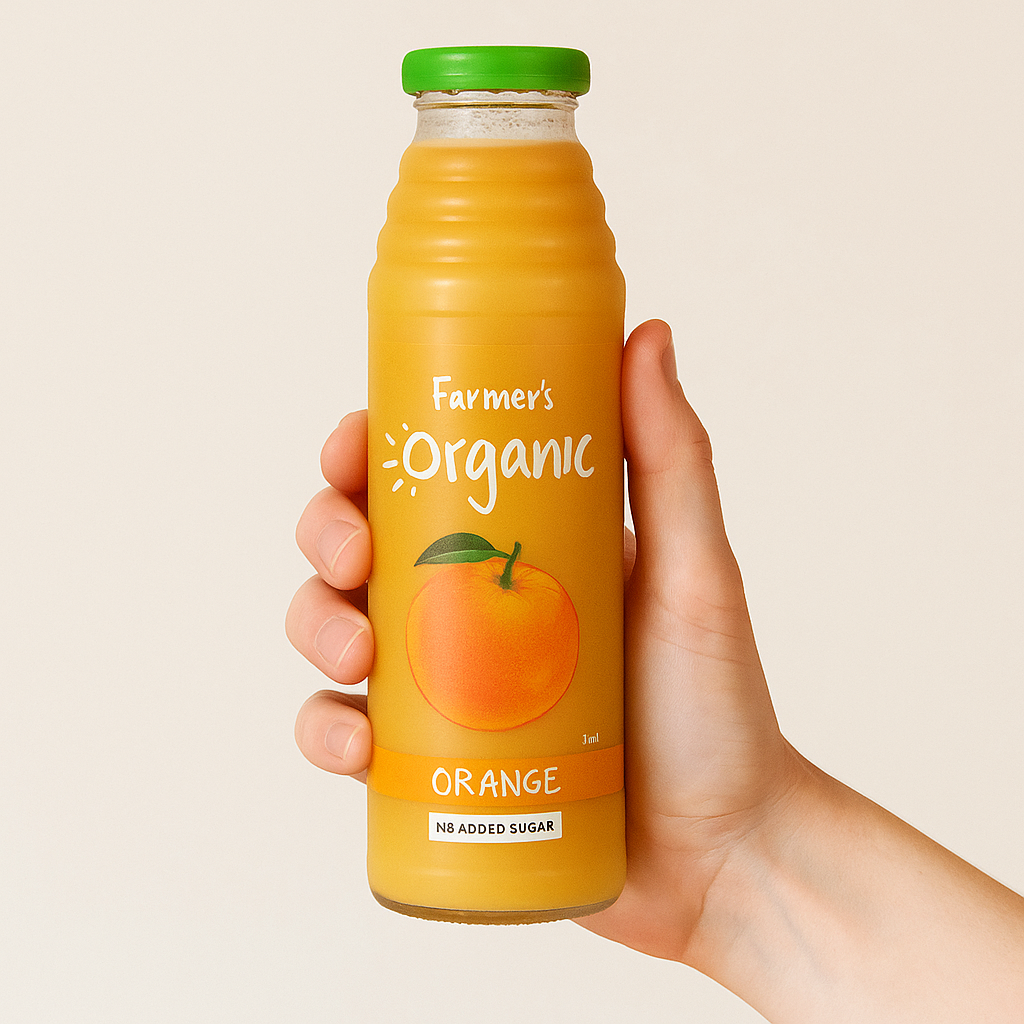 Orange Farmer's Organic Juice 375ml