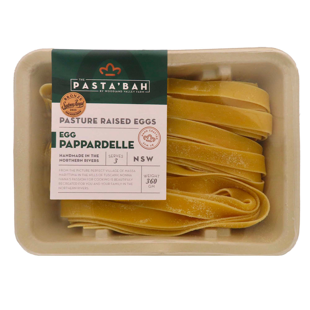 Fresh Pappardelle Egg Pasta 360g - LOCAL HANDMADE PASTA