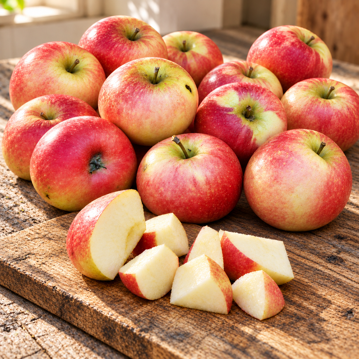 - Apples Cooking - Certified Organic Red Apples 1kg