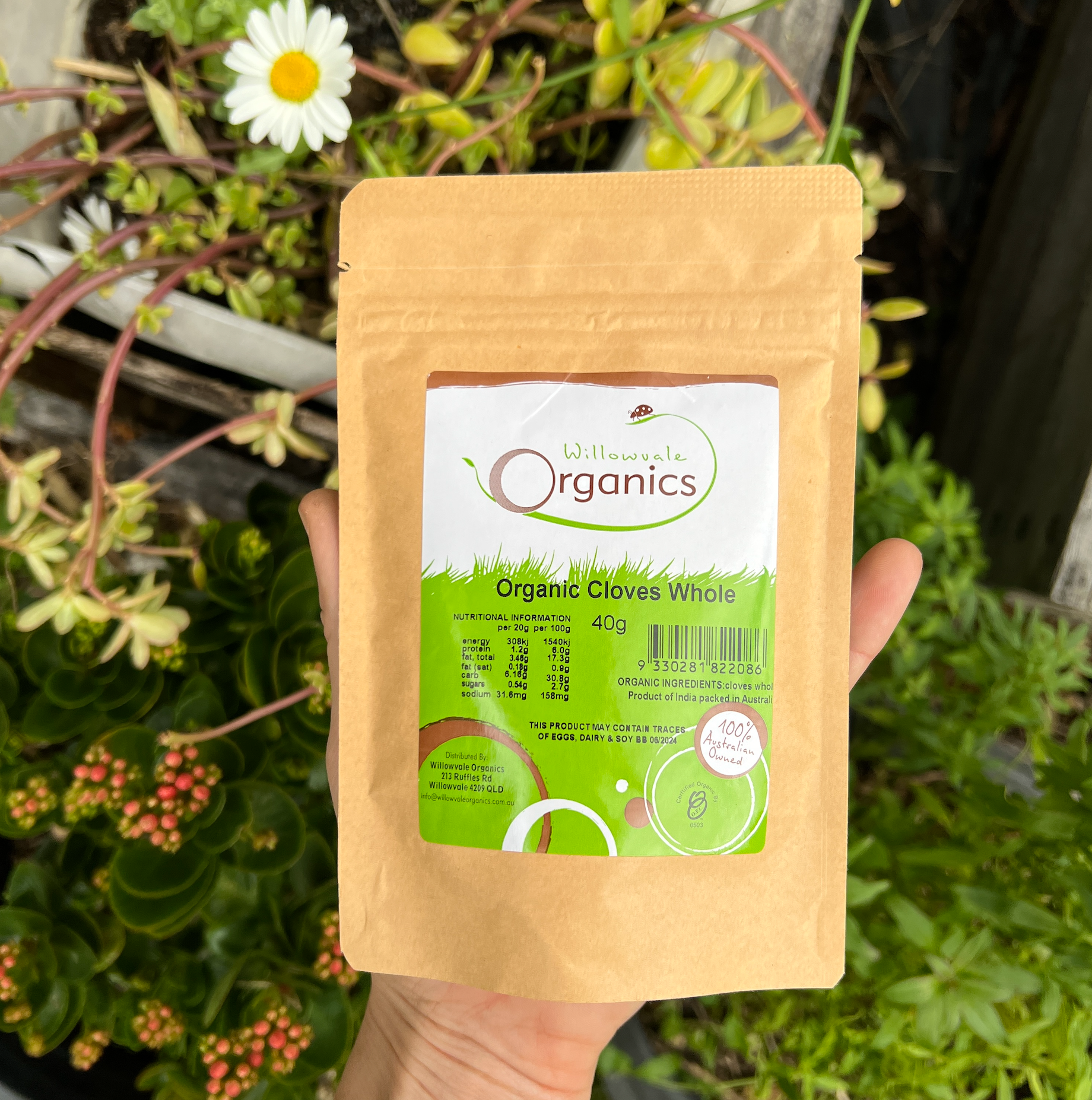 Certified Organic Sweet Paprika 40g