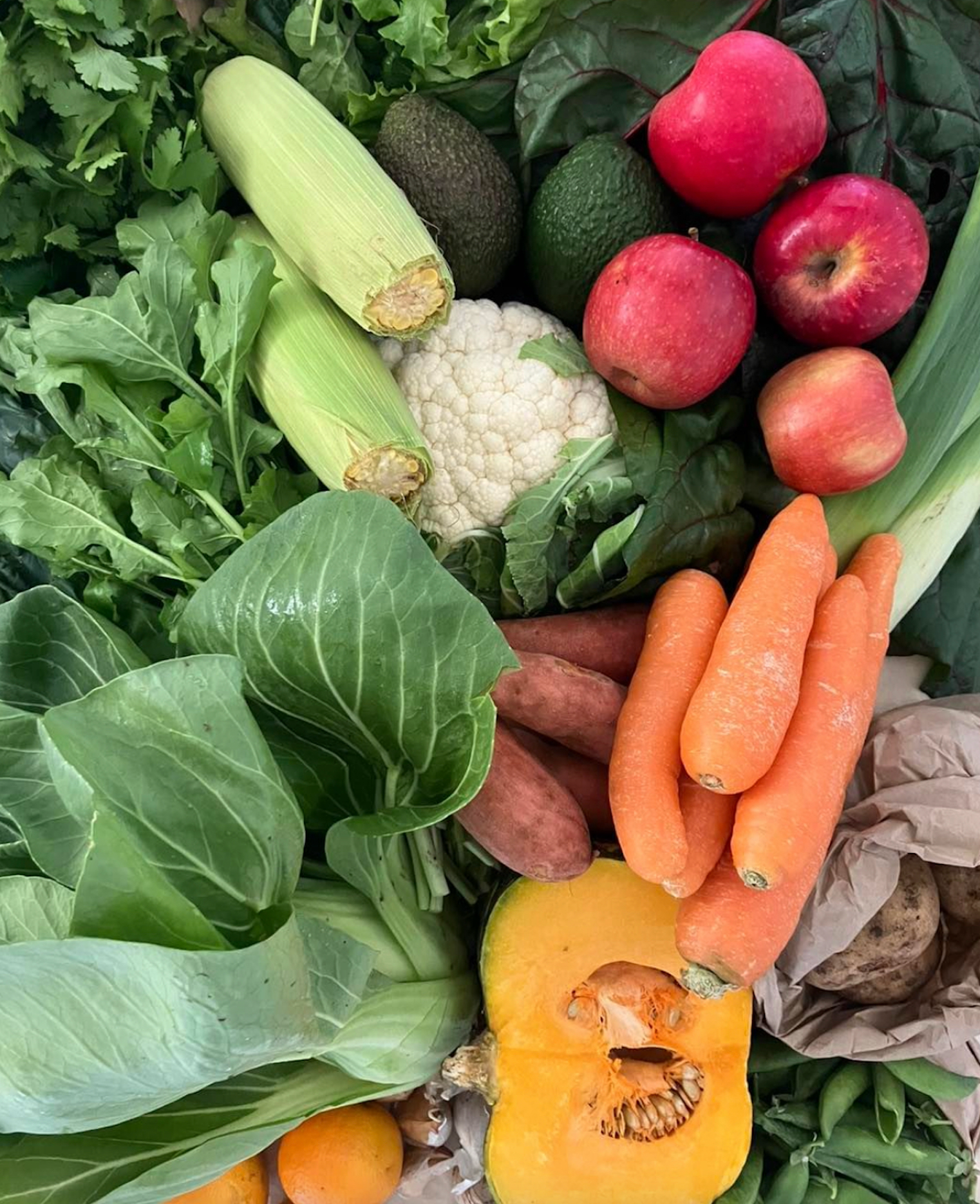 *1. Regular Organic Fruit & Veggie Box