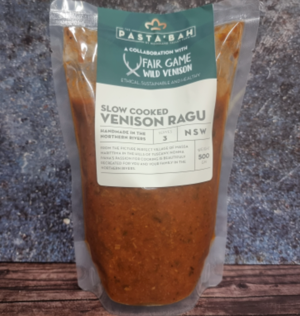 Venison Ragu 500gm - LOCAL HANDMADE PASTA SAUCE