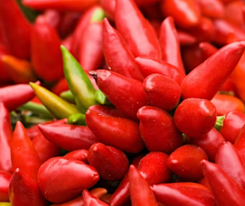 Chillies Red 95g - Certified Organic Red Chillies