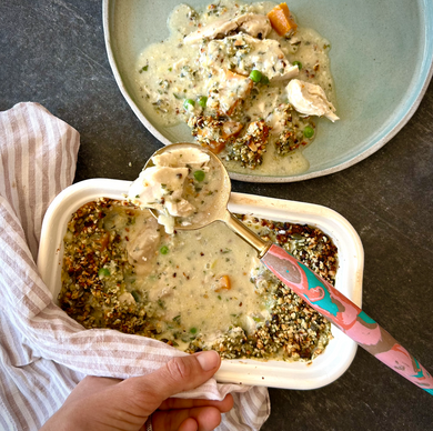 Chicken & Leek Pie - Organic & GF - The Good Farm Shop (Serves 2)