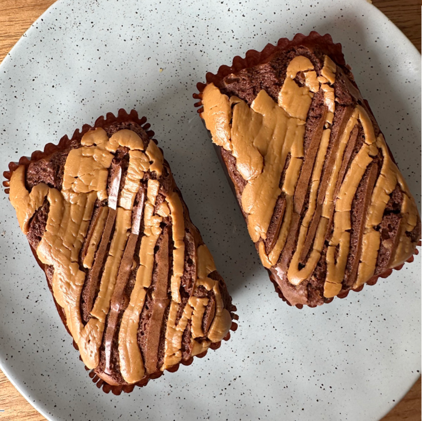 Peanut Butter & Chocolate  Brownies - Gigi's Byron Bay GF