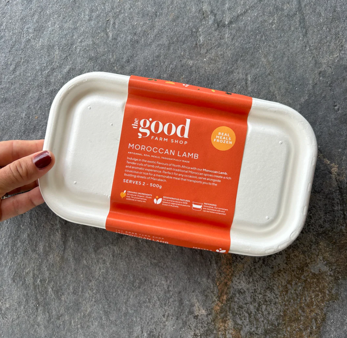 Moroccan Lamb Organic & GF - The Good Farm Shop (Serves 2)