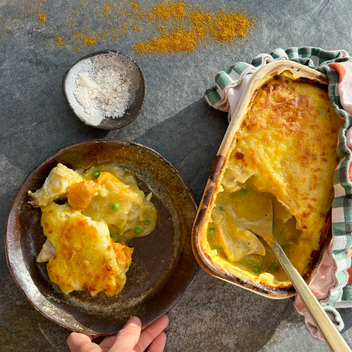 Chicken Curry Pie Organic & GF - The Good Farm Shop (Serves 2-3)