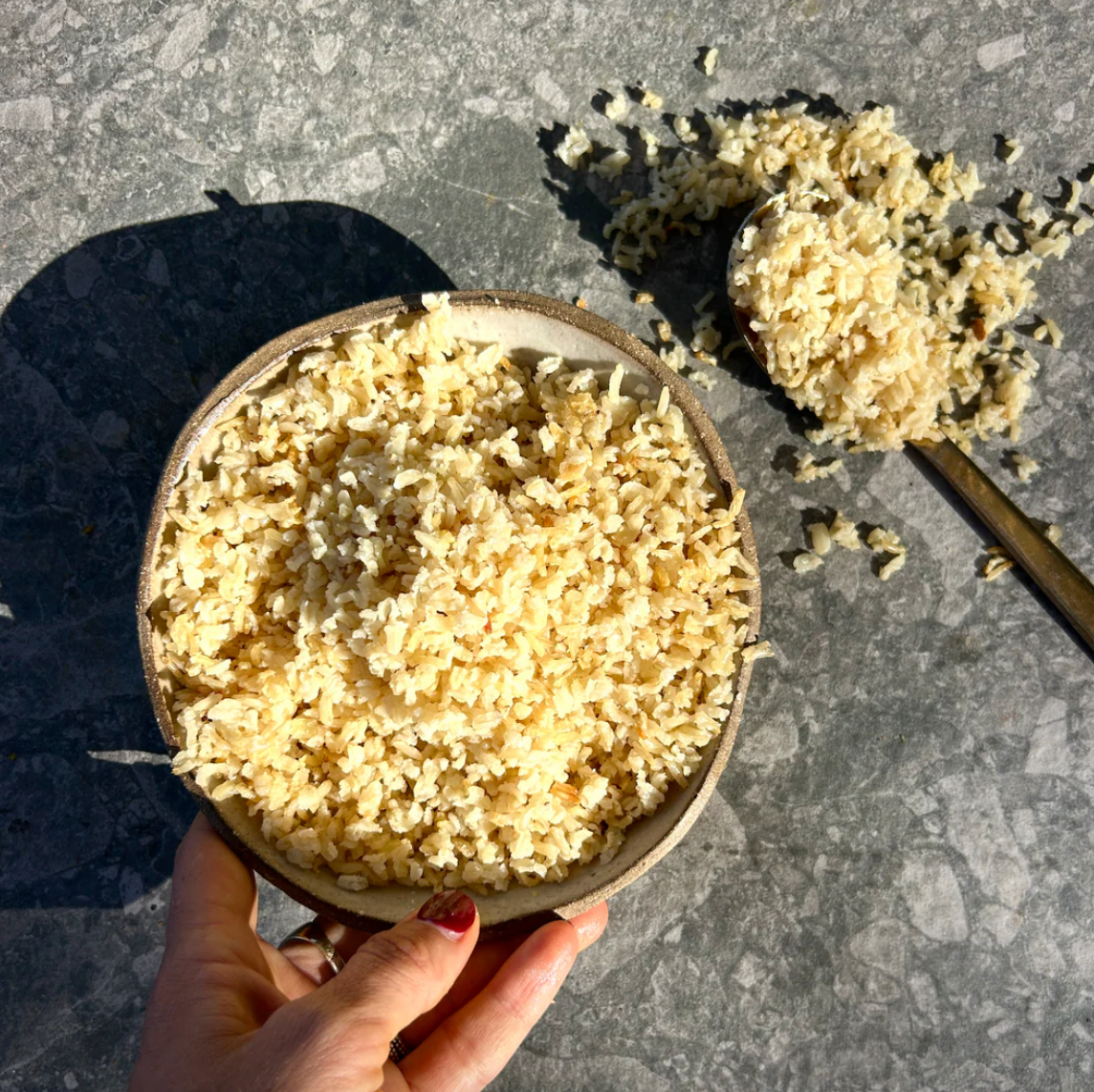 Garlic Butter Rice Organic & GF - The Good Farm Shop (Serves 2)
