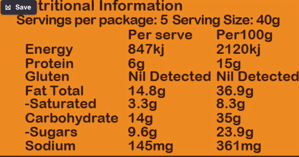 Darl Nut Bars - Peanut Butter & Dark Chocolate