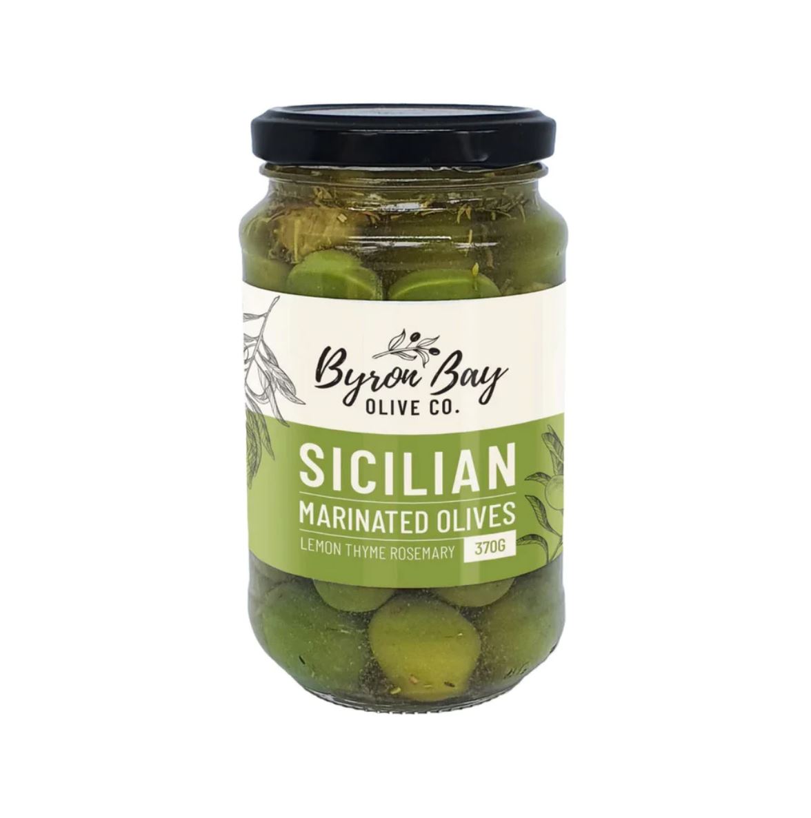 Sicilian Olives with Herbs & Preserved Lemon - Byron Bay Olive Co.