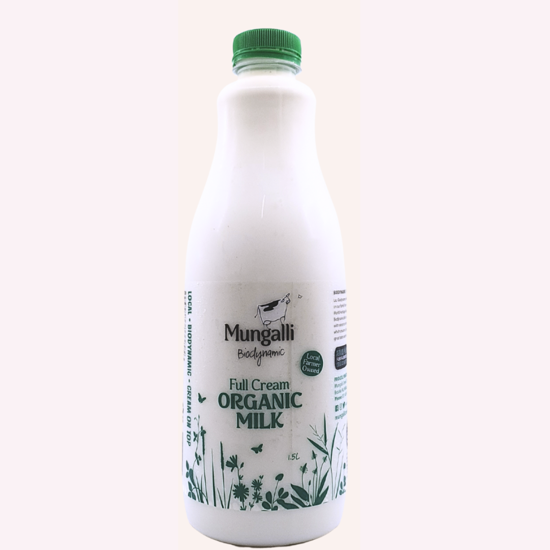 *NEW* Organic Milk 1.5 Litres  - *Mungalli Creek Dairy*
