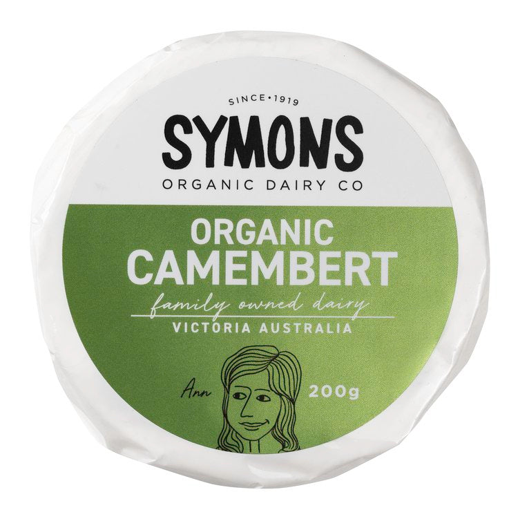 Organic CAMEMBERT - Symons 200g