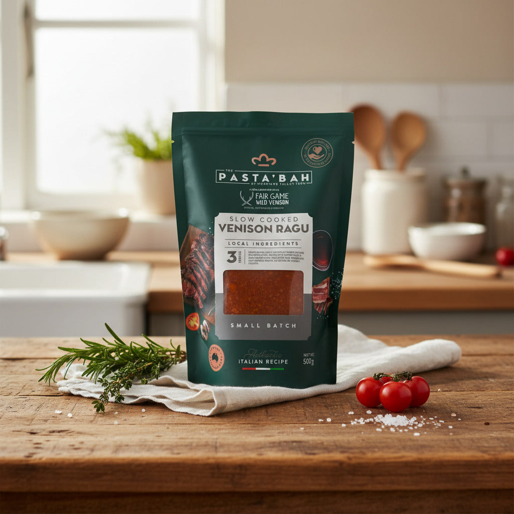 Venison Ragu 500gm - LOCAL HANDMADE PASTA SAUCE