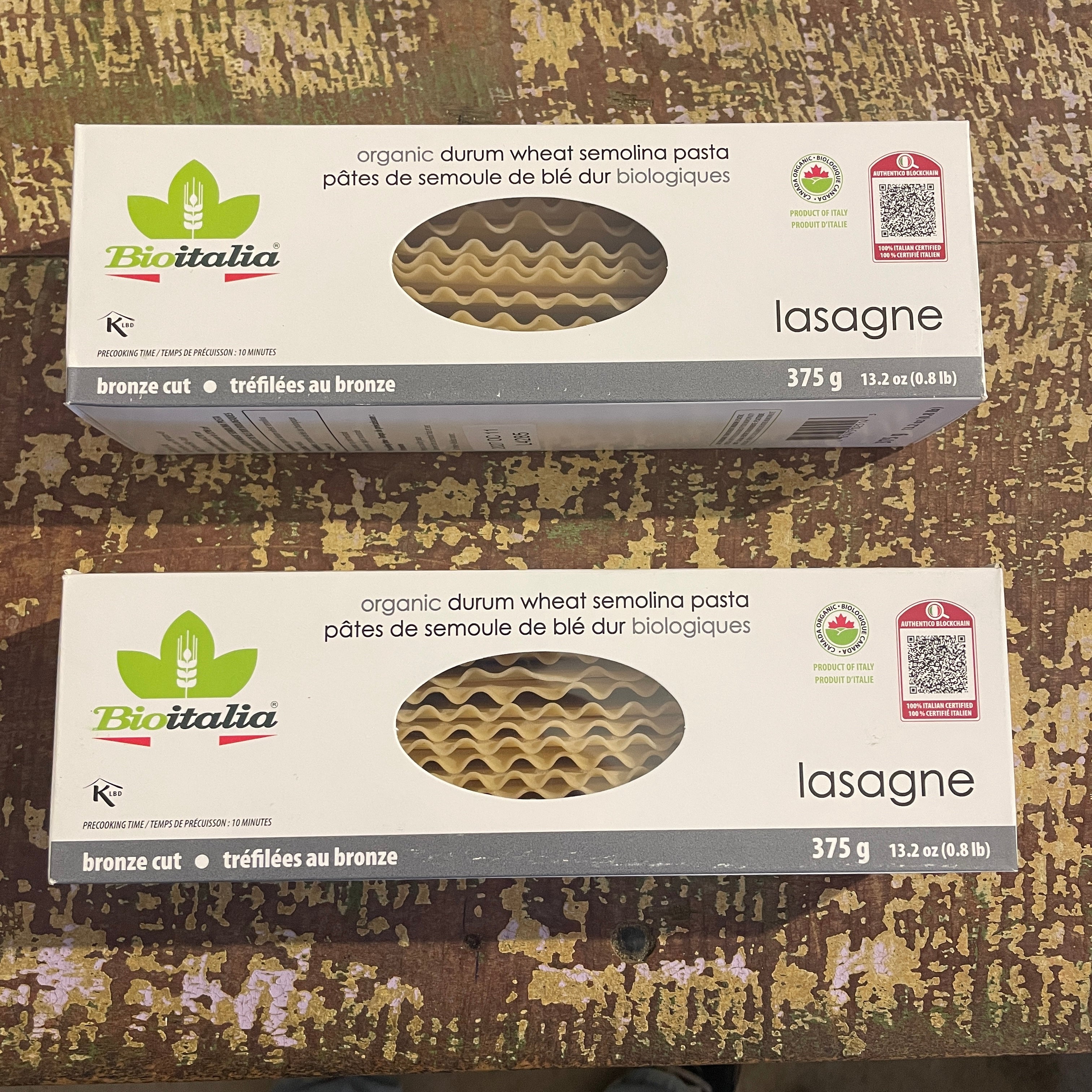 Bioitalia Organic Lasagne Sheets 375g