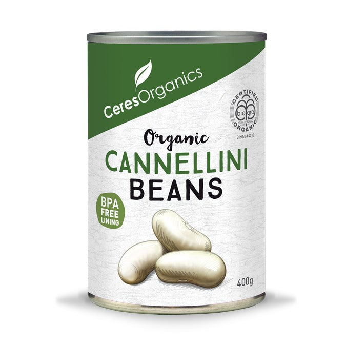 Organic Cannellini (can) 400g - Ceres Organics
