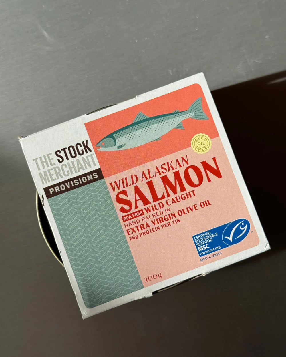 Wild Alaskan Salmon in EVOO - The Stock Merchant 200g